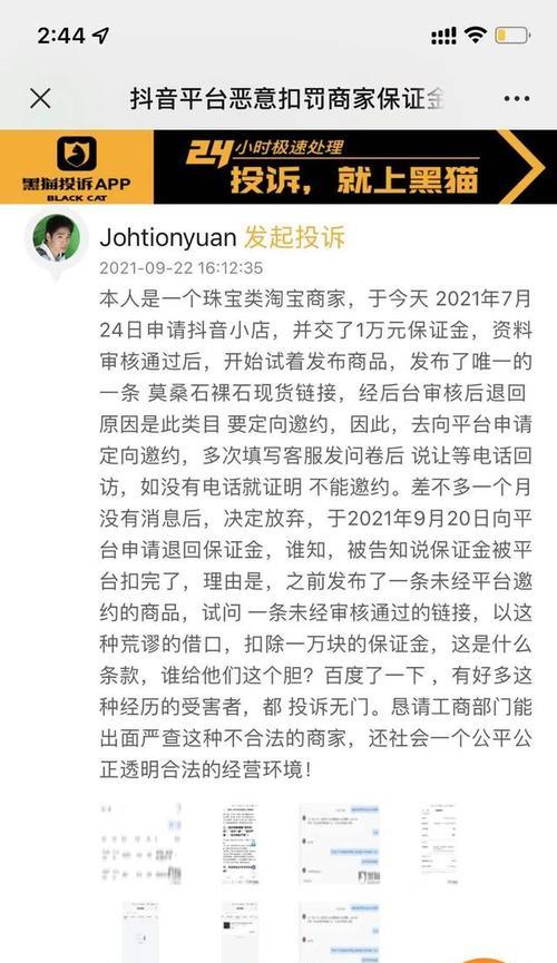 抖音小店平台全面解析（打造电商新生态）